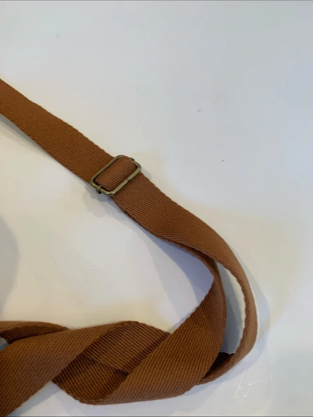 Thirty-One Classic Canvas Fawn Tie Dye Large Tote Bag Removable Crossbody Strap
